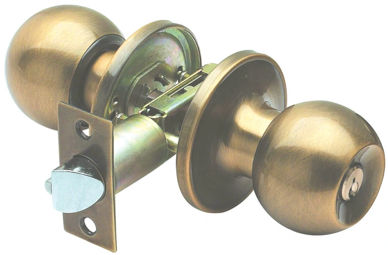 Tubular Knob Lockset Door Lock Ball Knob Enty Stainless Steel