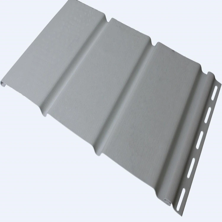 White Color Waterproof B1 Level Fireproof PVC Soffit Exterior PVC Ceiling Panel Board