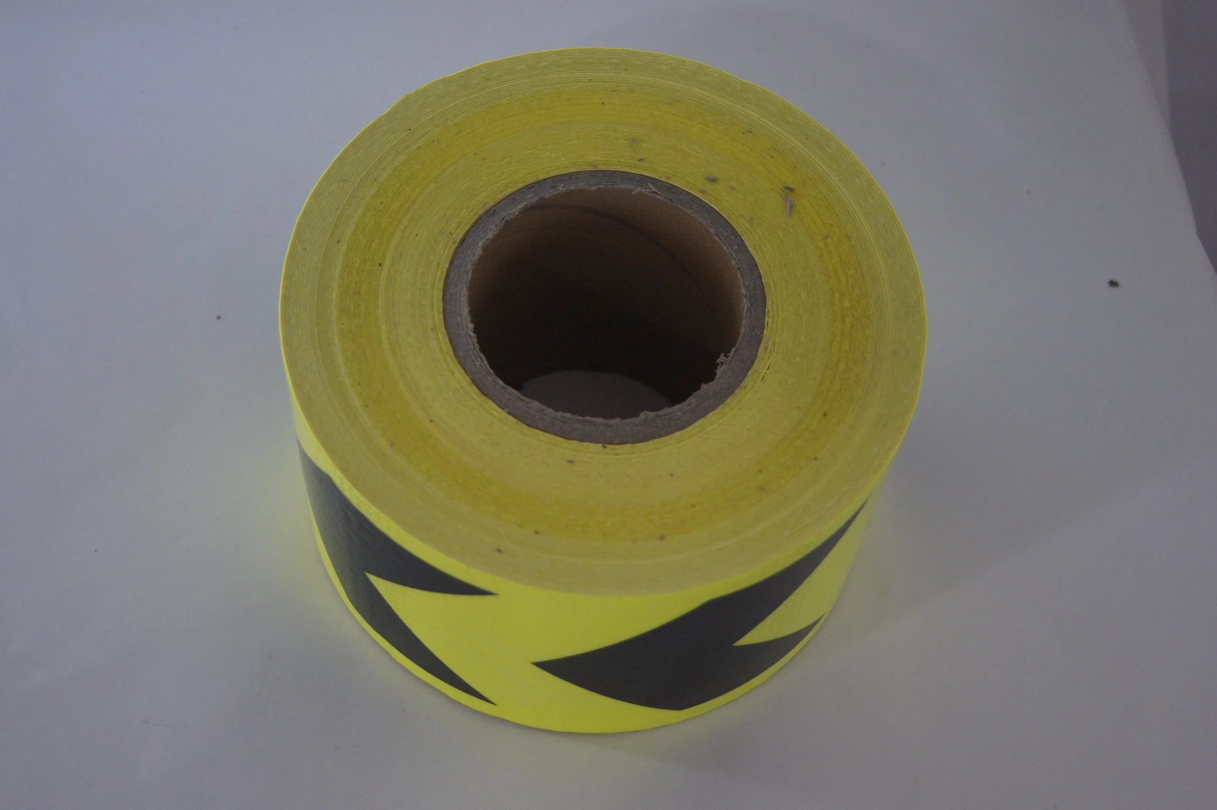 Fluorescent Green Black Arrow Reflective Tape