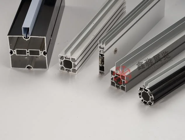 Perfis de alumínio de extrusão padrão personalizada mais vendidos para a moldura de exposição