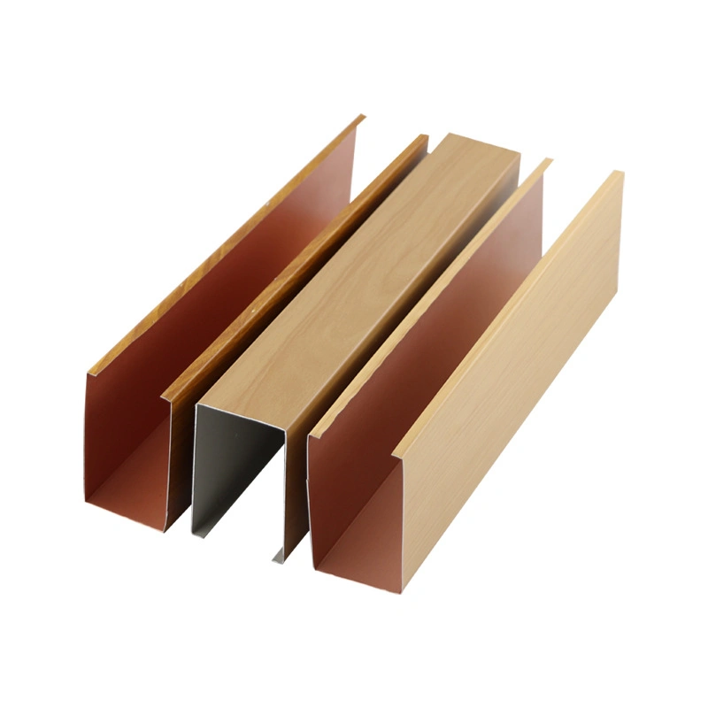 Alloy 6063-T5 Aluminium Profiles Extrusion Ceiling Products