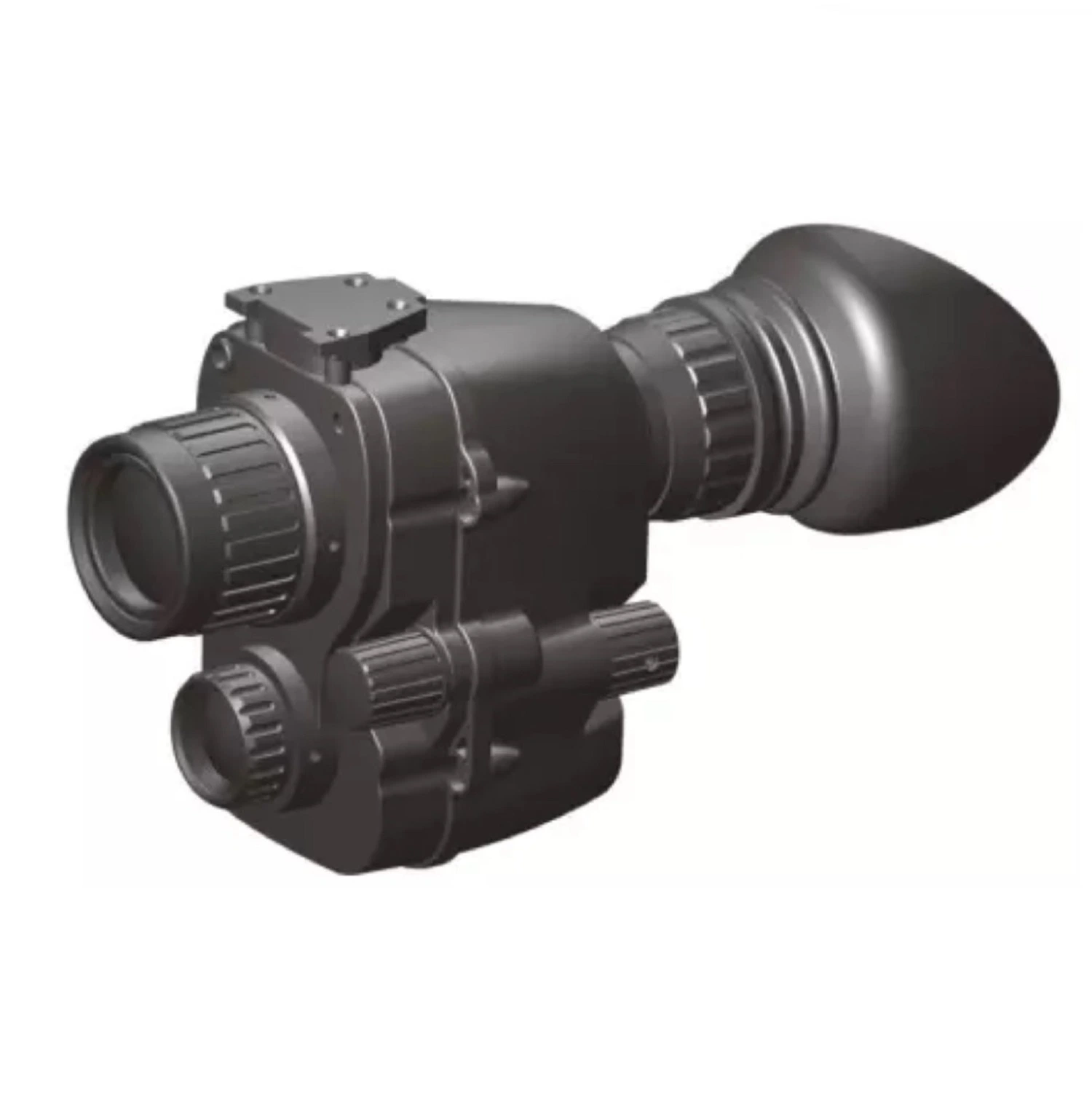IR Thermal Imager/Low Light-Level Fused Night Vision Helmet Mounted Scope