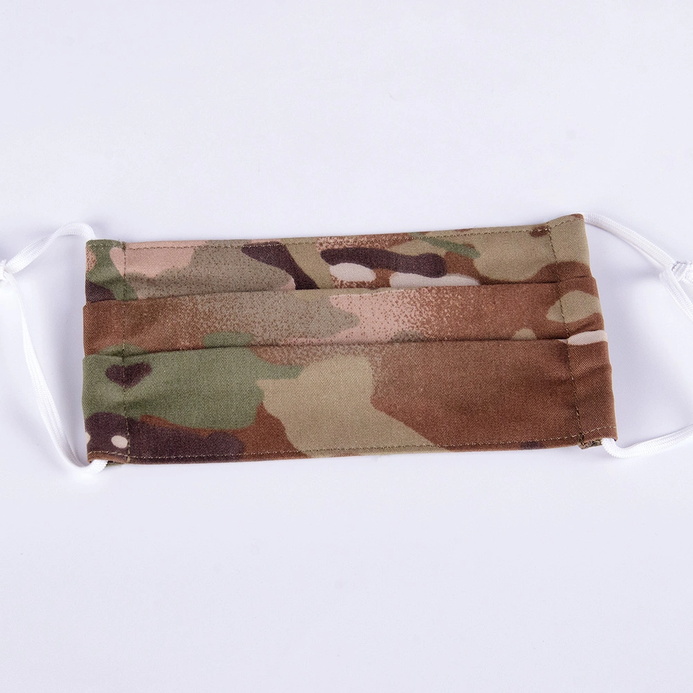 Single Piece Package Camouflage Color Ear Loop Cotton Face Mask