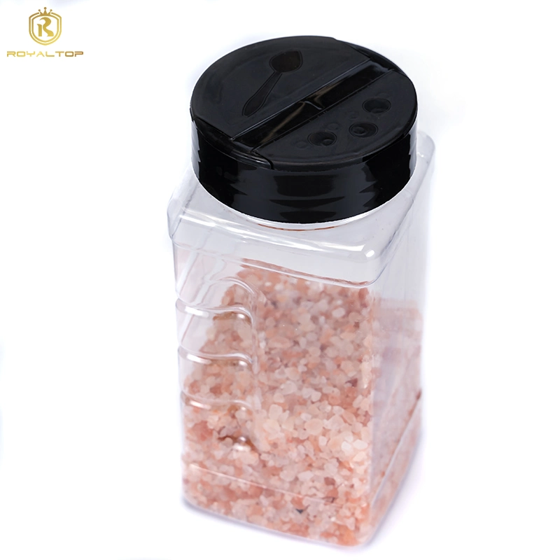 Wholesale/Supplier 500ml 800ml 950ml Square Plastic Spice Jar Kitchen Seasoning Bottle