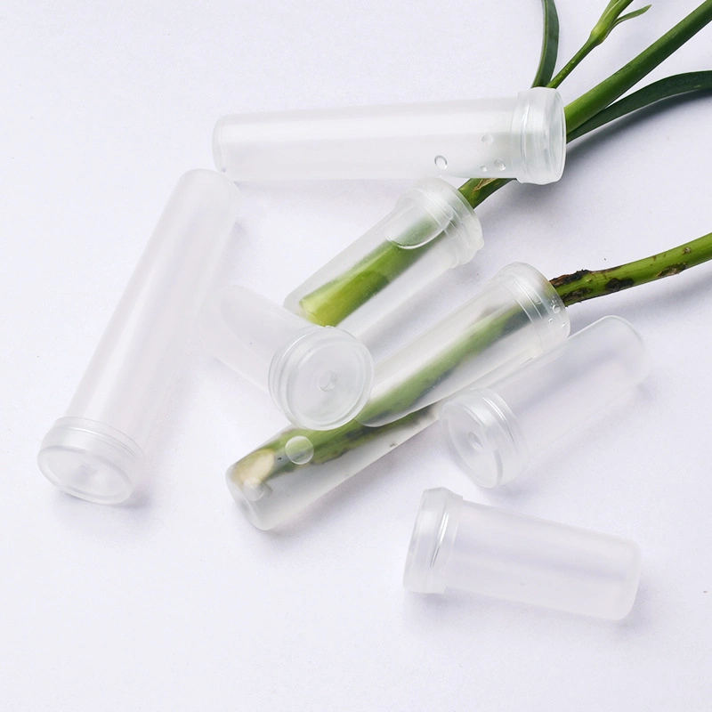 Flower Water Vials OEM 11.5cm 7.2cm 4cm Single Plastic Flower Water Vials