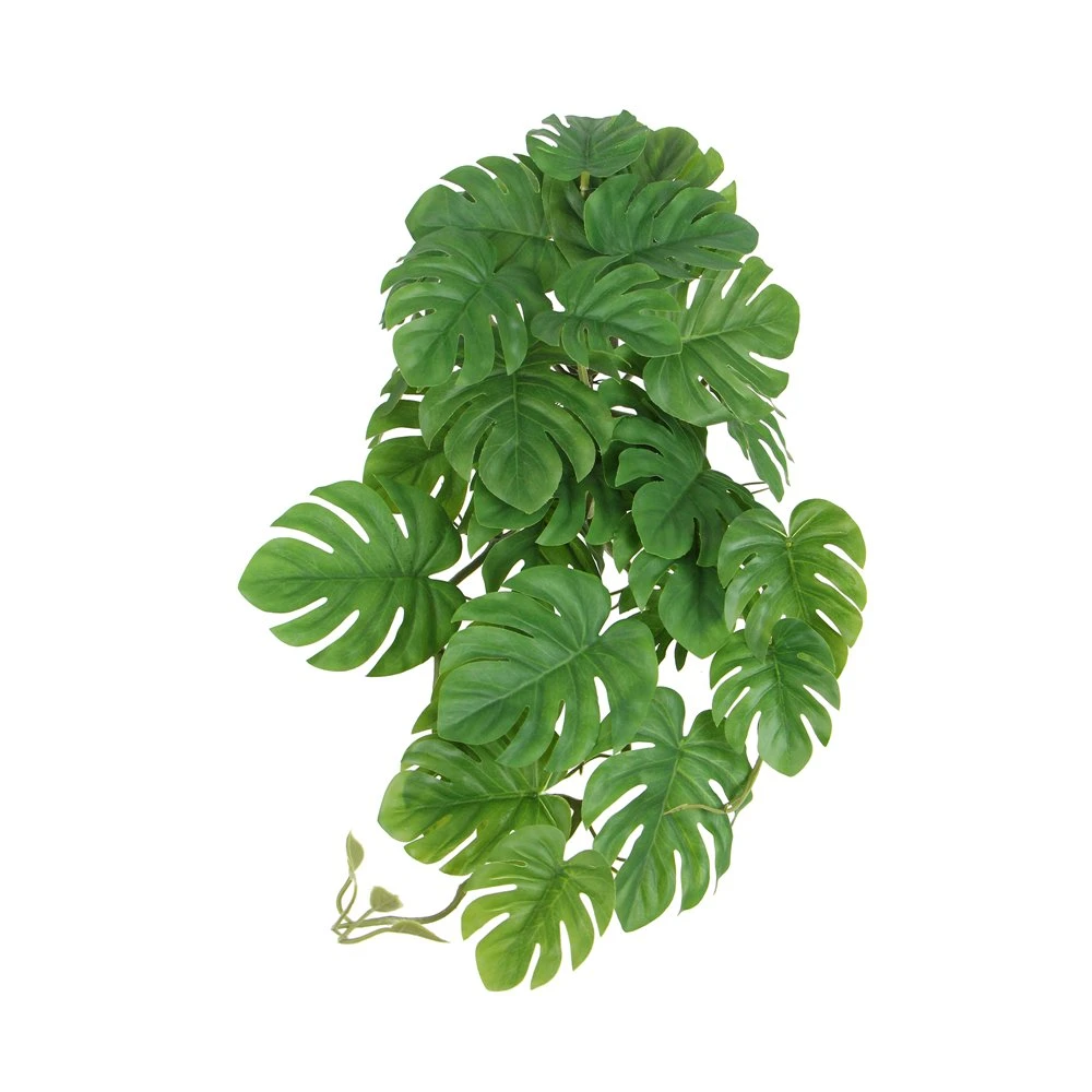 Factory Price Cheap Turtle Leaf 50cm Faux PE Plastic Artificial Hanging Plant IVY Vine for DIY