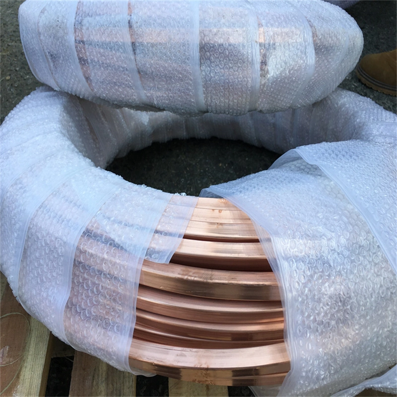 C95500 Air Conditioner Copper Scrap C83600 Pancake Coil مصنوع في جزء مكيف هواء الأنابيب النحاسي بأنبوب نحاسي في الصين