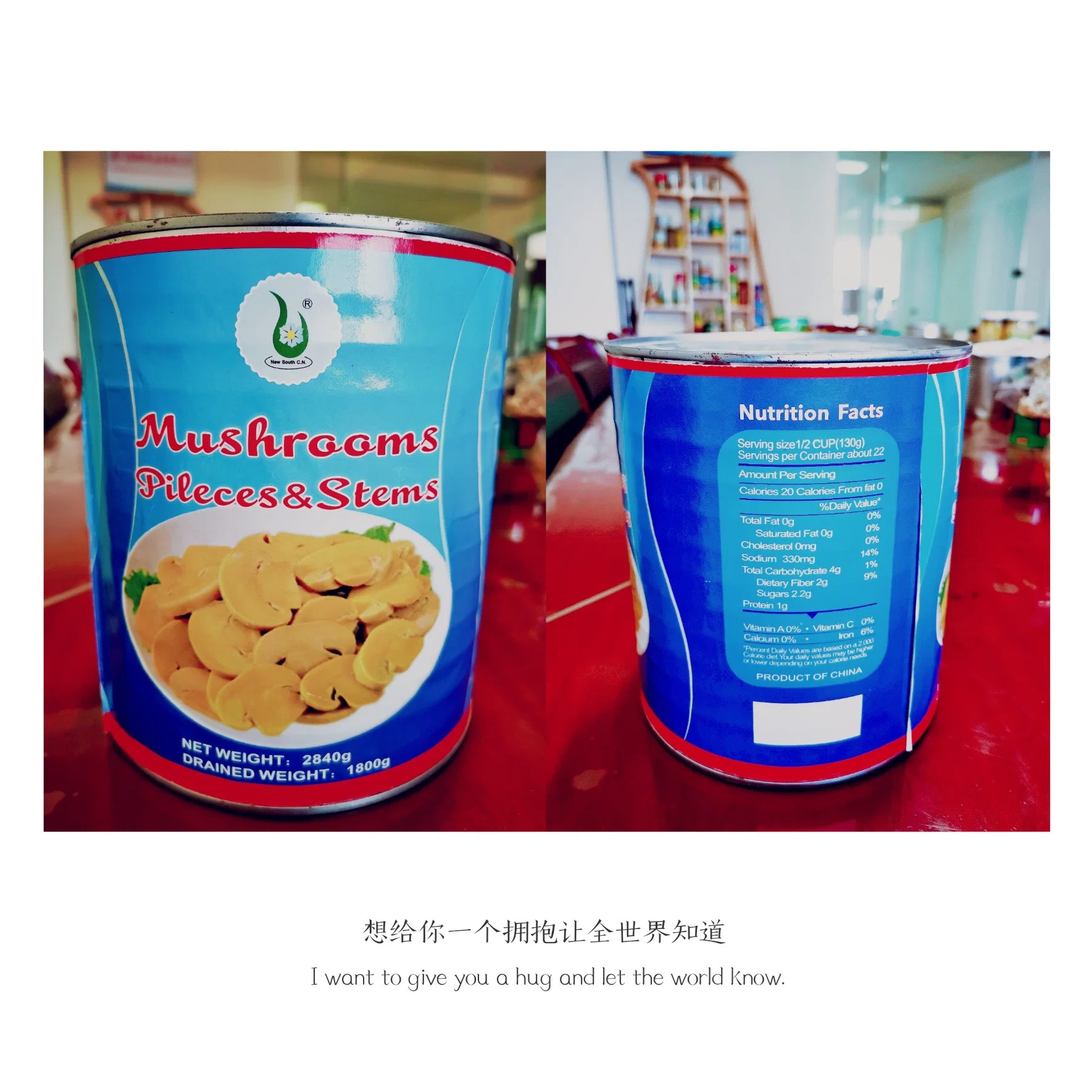 Big Size and OEM Canned Pieces and Sterms Mushroom for Restruant and Hotel