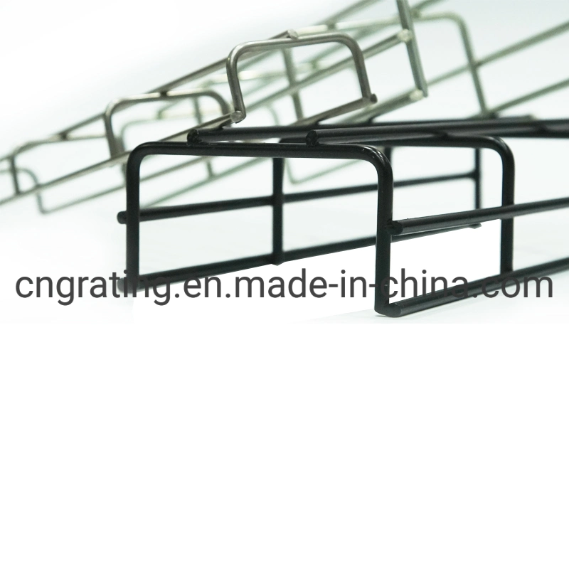 Galvanized Steel Wire Mesh Cable Tray Perforated Ladder Type Cable Tray