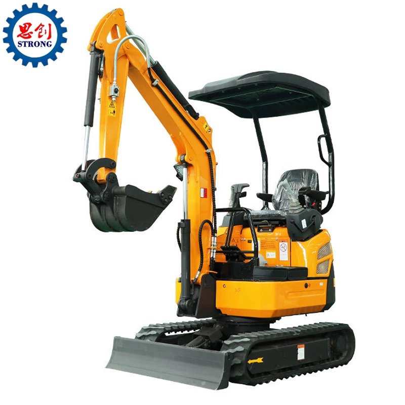 0.8-3.5 toneladas miniexcavadora /Sinfín Micro Excavadora de orugas más pequeño