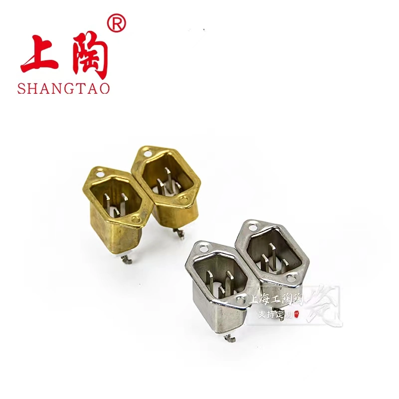 2022 Shanghai Gongtao Pulsa caliente masculino o femenino de cerámica de alta temperatura el enchufe eléctrico