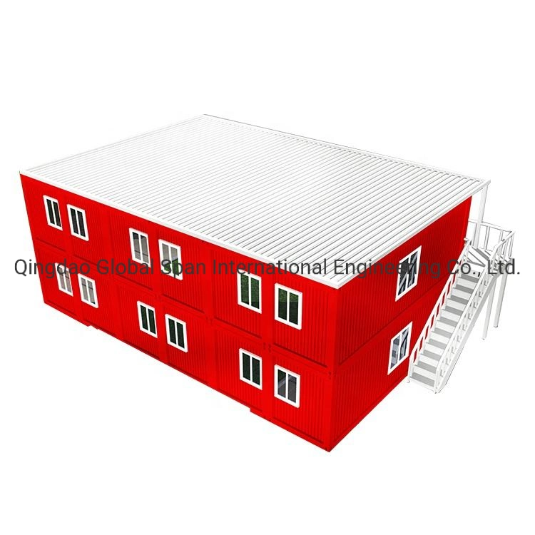 China 20FT/40FT Prefabricated Portable Expandable Flat Pack Home Prefab House Shipping Container House Buildings