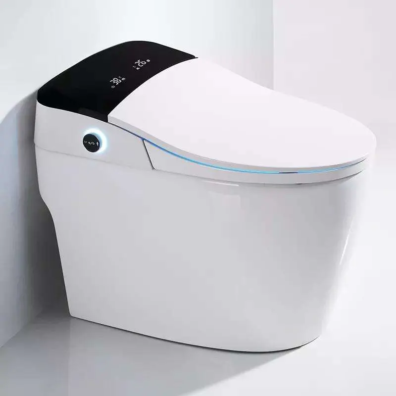 China Hot Sale Smart Automatic Intelligent Toilet Bowl Indian Smart Toilet Smart One Piece Toilet