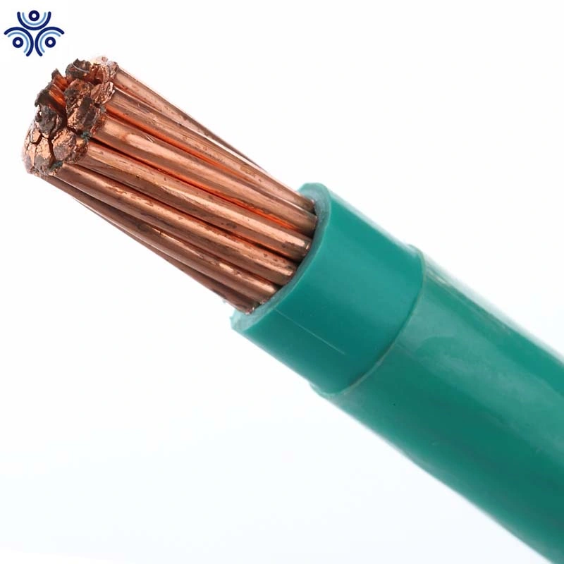 Fio eléctrico Thwn Thhn/rolo de cabo 100m 10 8 fio de isolamento de PVC de 6 AWG