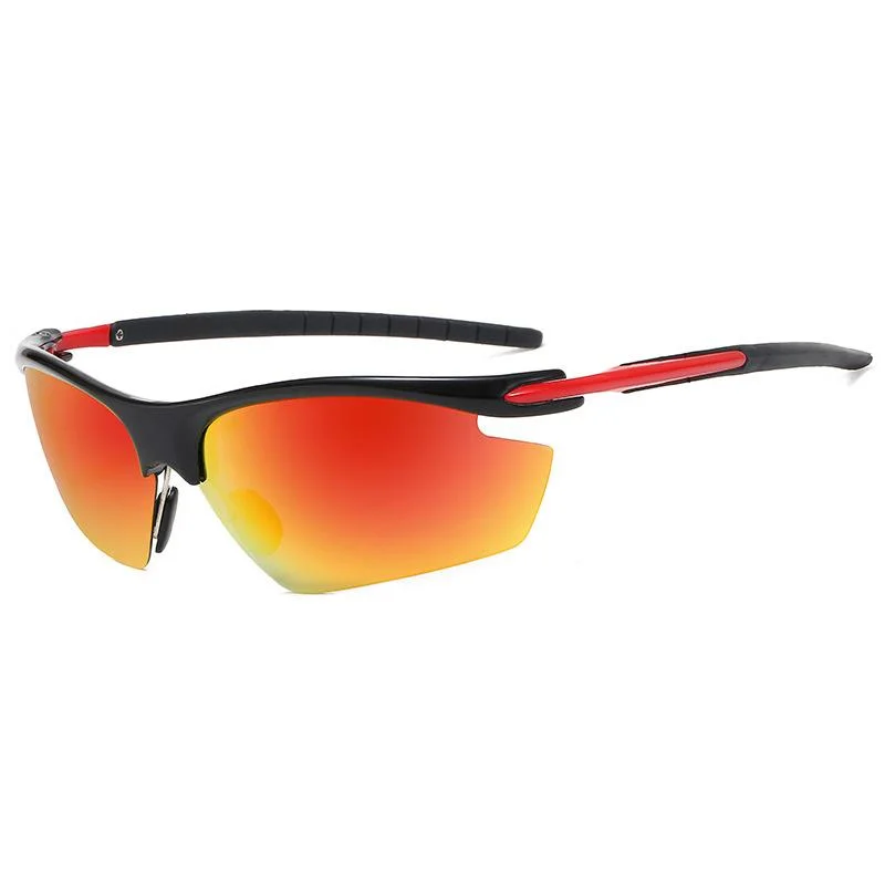 Lunettes de soleil polarisées de sports pour les hommes Les femmes de la conduite des lunettes de soleil Lunettes de vélo parcours de golf de l'exécution de la pêche d'Unbreakable Frame Sports Lunettes de soleil pour l'homme