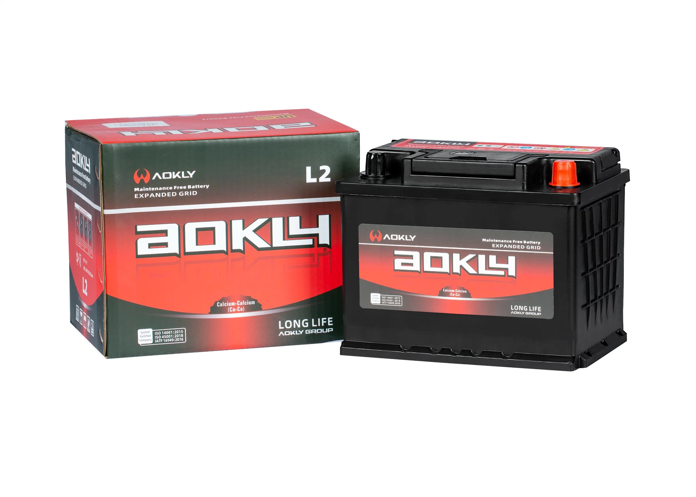 Aokly 55ah Maintenance-Free Mf Automotive Auto Battery for Japan Automobile Car Factory Wholesale/Supplier Price 55530mf (DIN55MF)