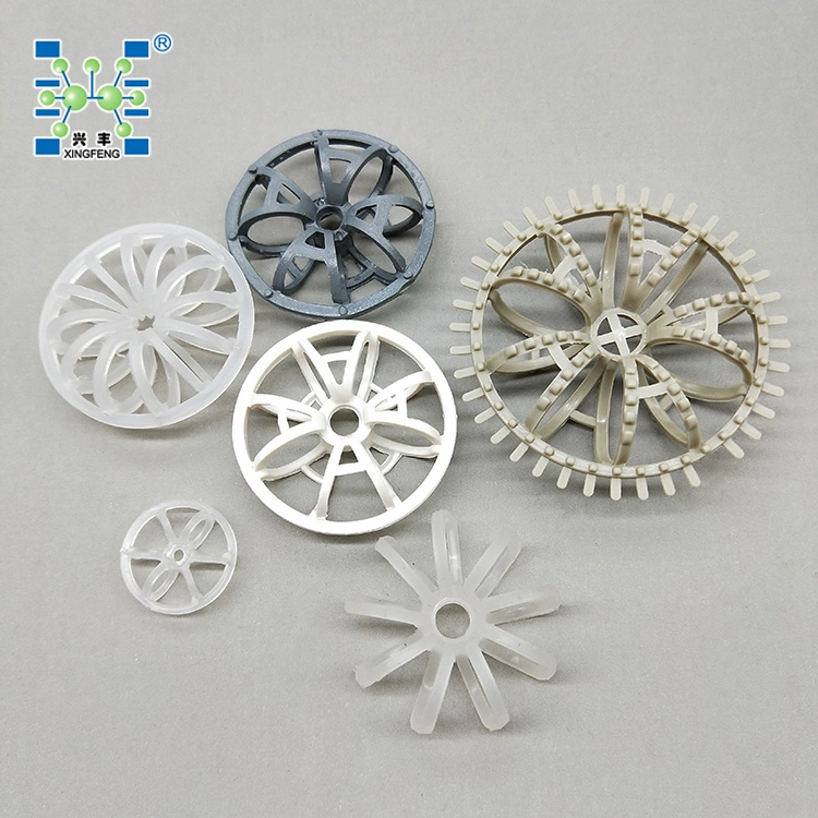 Plastic Teller Rosette Rings Random Tower Packing