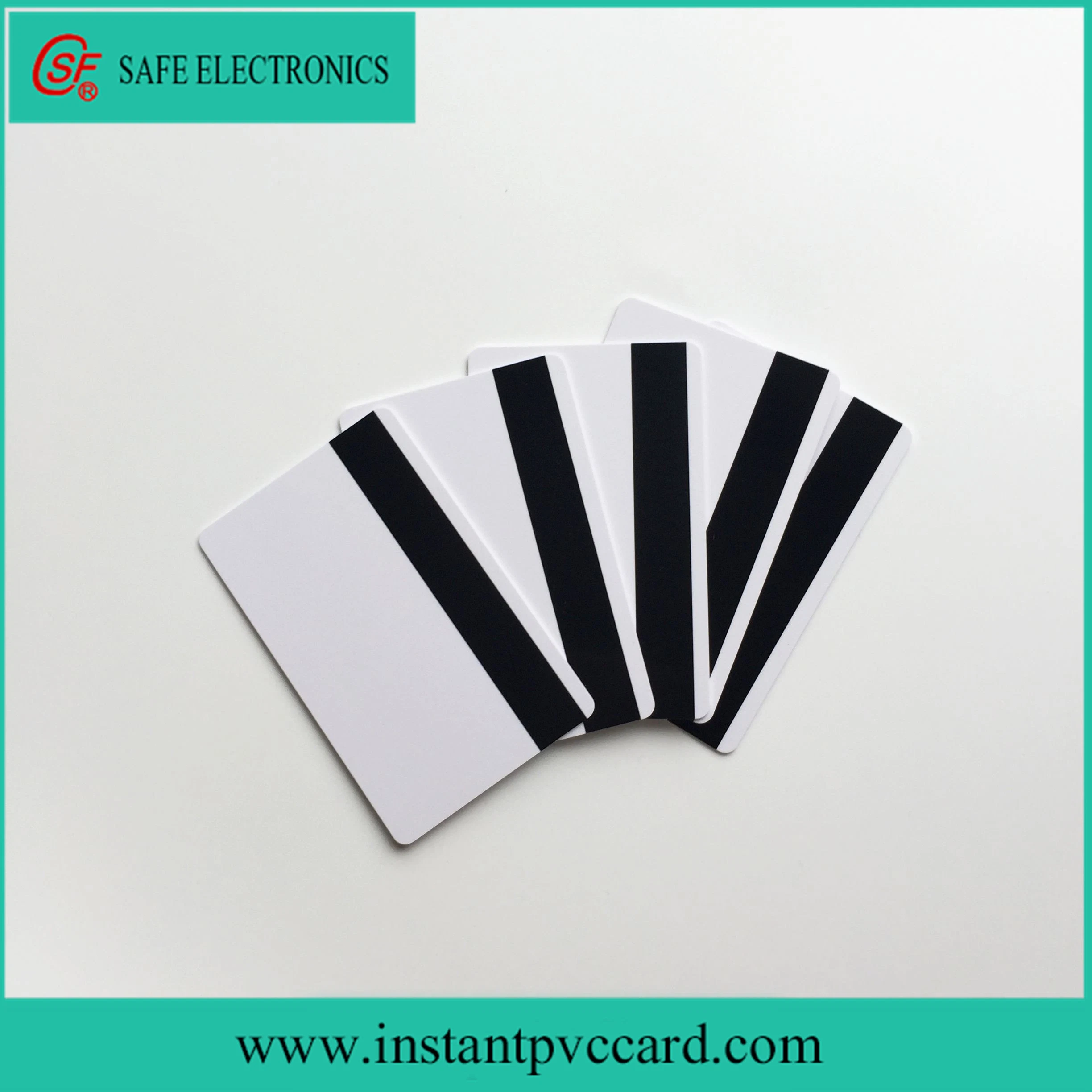 Double Sides Printable Instant Magnetic Stripe PVC Card