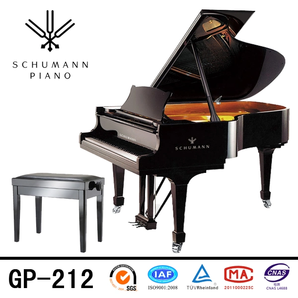 Schumann (GP-212) Preto Piano de instrumentos musicais