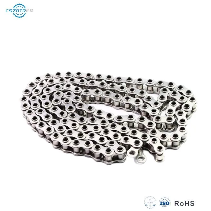 08bhp Ss08bhp 08bhpf 08bhpf5 12.7mm Pitch 0.5 Inch Stainless Steel Carbon Steel Hollow Pin Conveyor Roller Chain