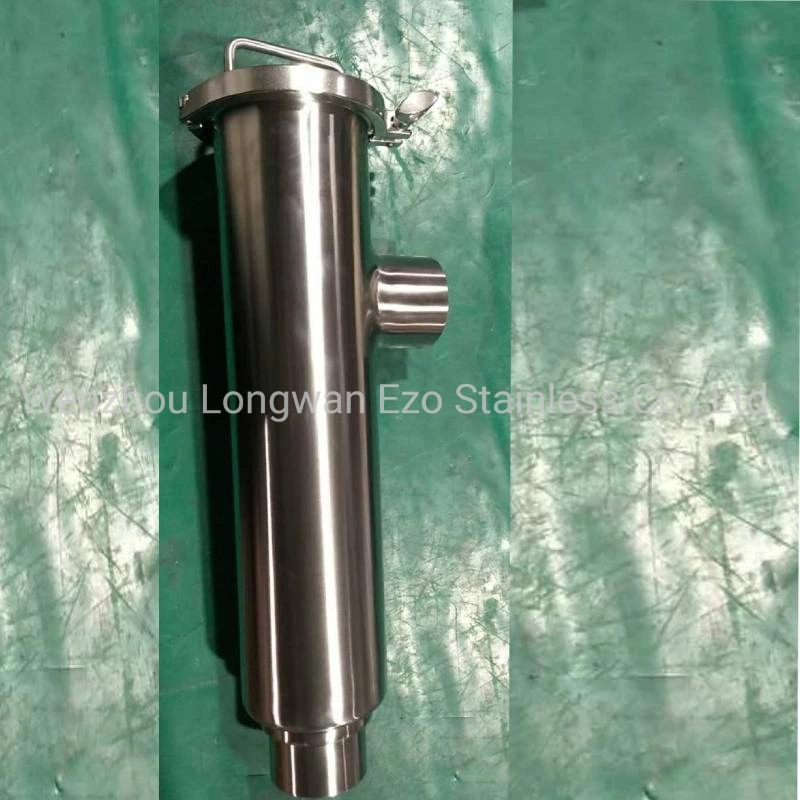 Stainless Steel Food Grade Wedge Wire L Type Side Entry Filter Strainer for Beverage