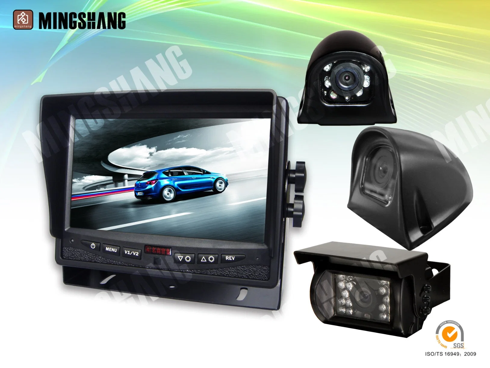 Car/Bus/Truck Rear View Safety Backup Monitor Camera System