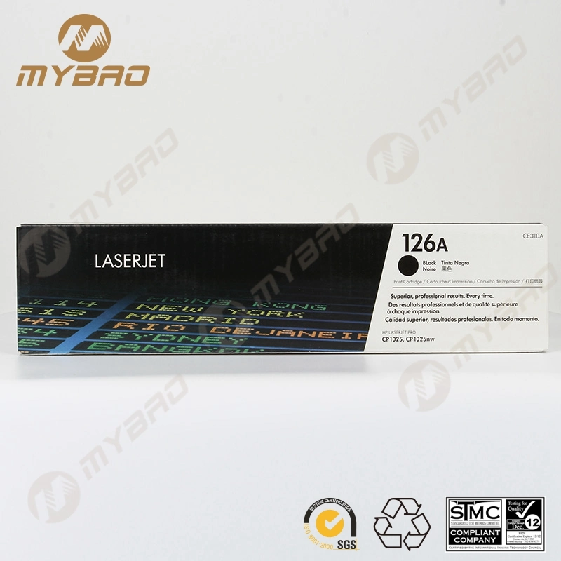 خرطوشة الحبر الأصلية حبر ألوان لطابعة HP Toner 126A CE 310