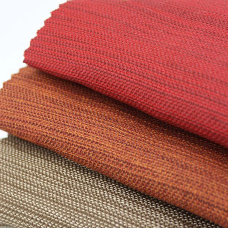Grs 100% Olefin Tissu en polyester imperméable recyclé pour canapé d'extérieur, coussin de jardin, chaise, meubles de canapé, couvertures de pergola.