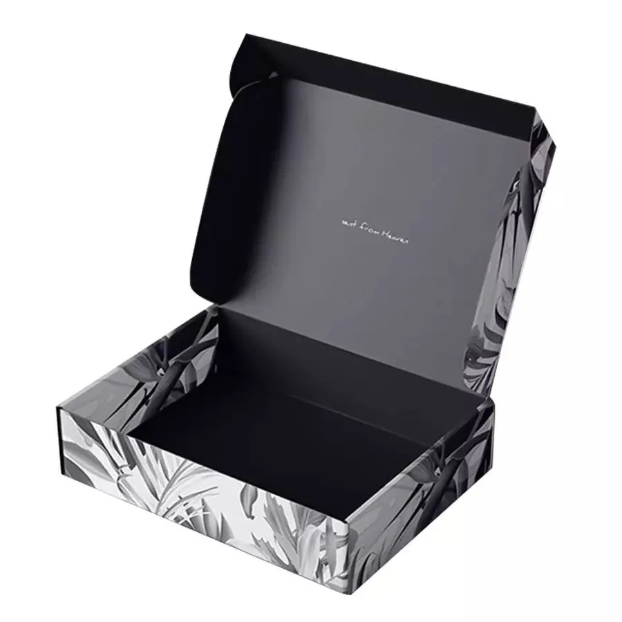 Luxury Paper Gift Box Packaging Hard Paper Shipping Mailer Boxes Gold Foil OEM Cardboard