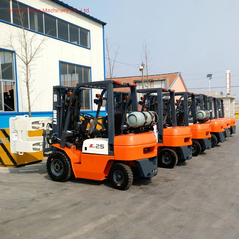 Factory Price 4wheels LPG Gasoline Petrol Forklift at 2t/2.5t/3t/3.5t with Cabin and Ce Certificate