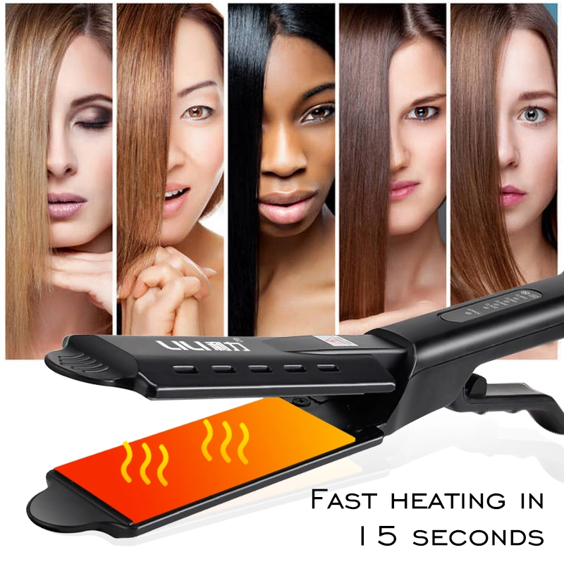 Flat Iron Hair Straightener Beauty Tool Hair Straightener Travel Use Portable Steam Styler