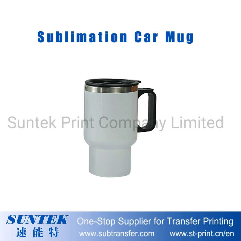 La sublimación en blanco coche Mug-White de acero inoxidable