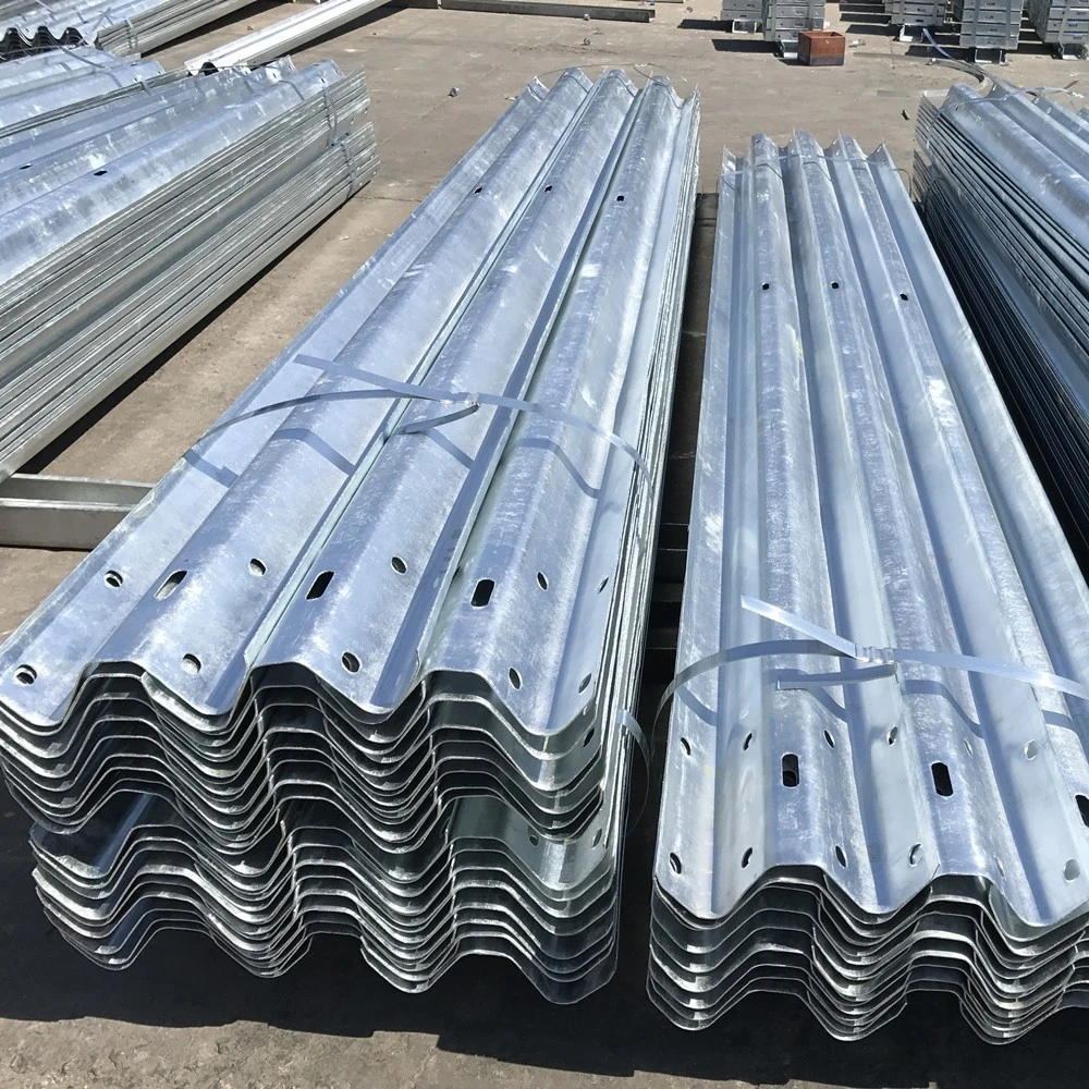 Hot Dipped Galvanized Guardrail Ending W Beam Highway Guardrail Used Guardrail Fishtail