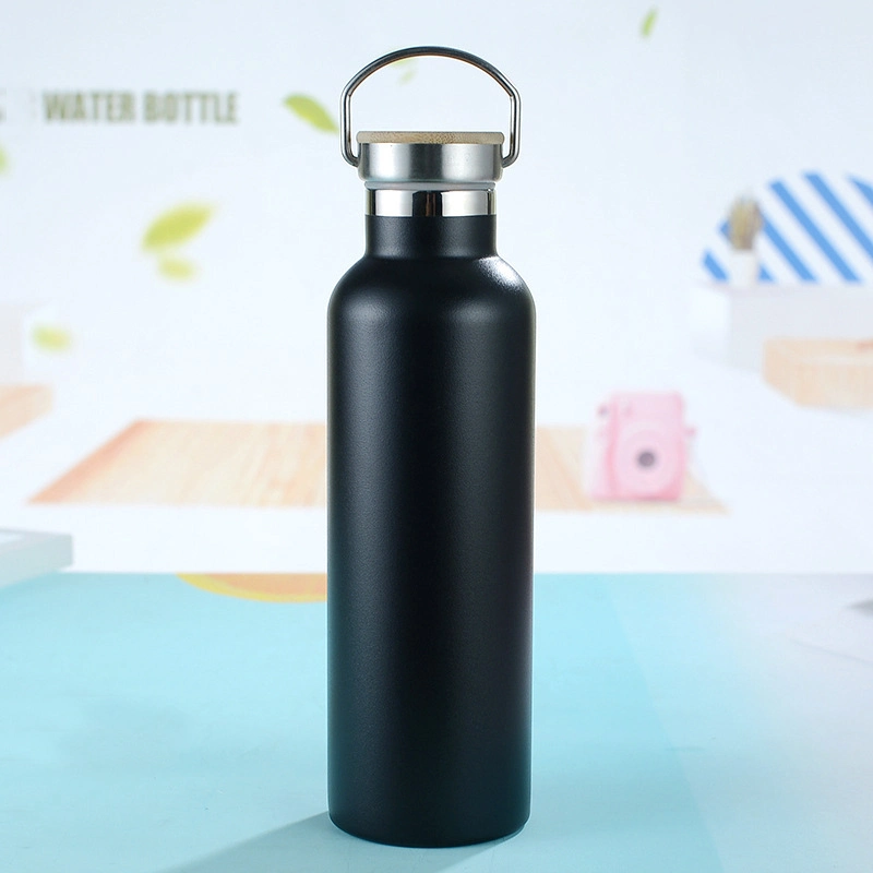 Narrow Mouth 304 Stainless Steel Water Bottle Travel Portable Water Bottle