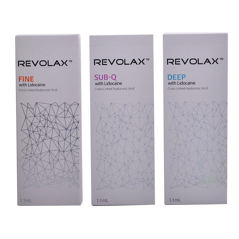 Revolax Dermal Filler Injection 1.1ml Lip Fullness to Remove Facial Wrinkles