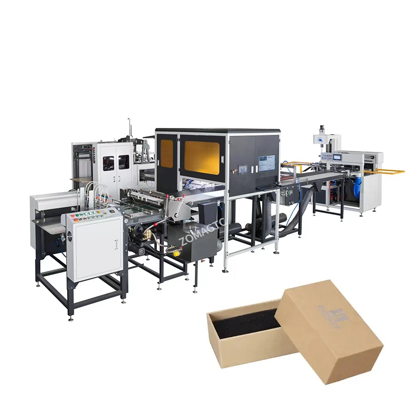 New Automatic Carton Making Machine Rigid Box Forming Machine for Packing Gift Box