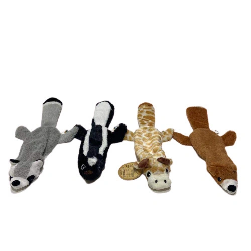 Vente en gros adorables animaux d'animation jouets pour animaux de compagnie produits pour animaux de compagnie Moose with Squeaker pour chiens