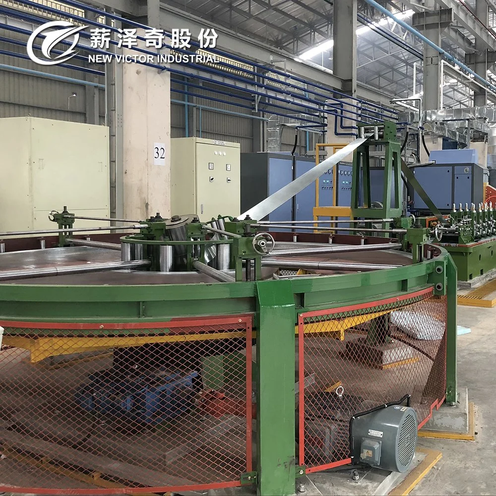 Máquina automática para fabricar tubos de acero al carbono, precio de la máquina de molino de tubos ERW.