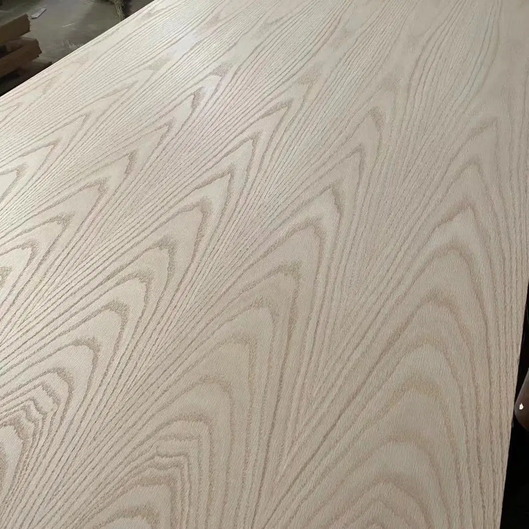 Comaccord nogal negro/rojo Chapa de madera de roble se enfrentan para muebles de madera contrachapada