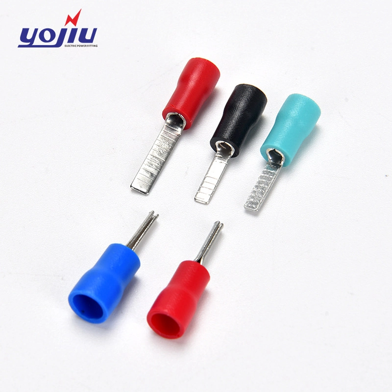 Pin Shape Insulated Cord Electrical Terminal Connector