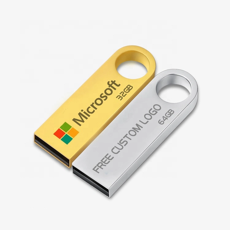 Logo personnalisé clé métallique USB clé USB 8 Go à 256 Go USB Lecteur flash