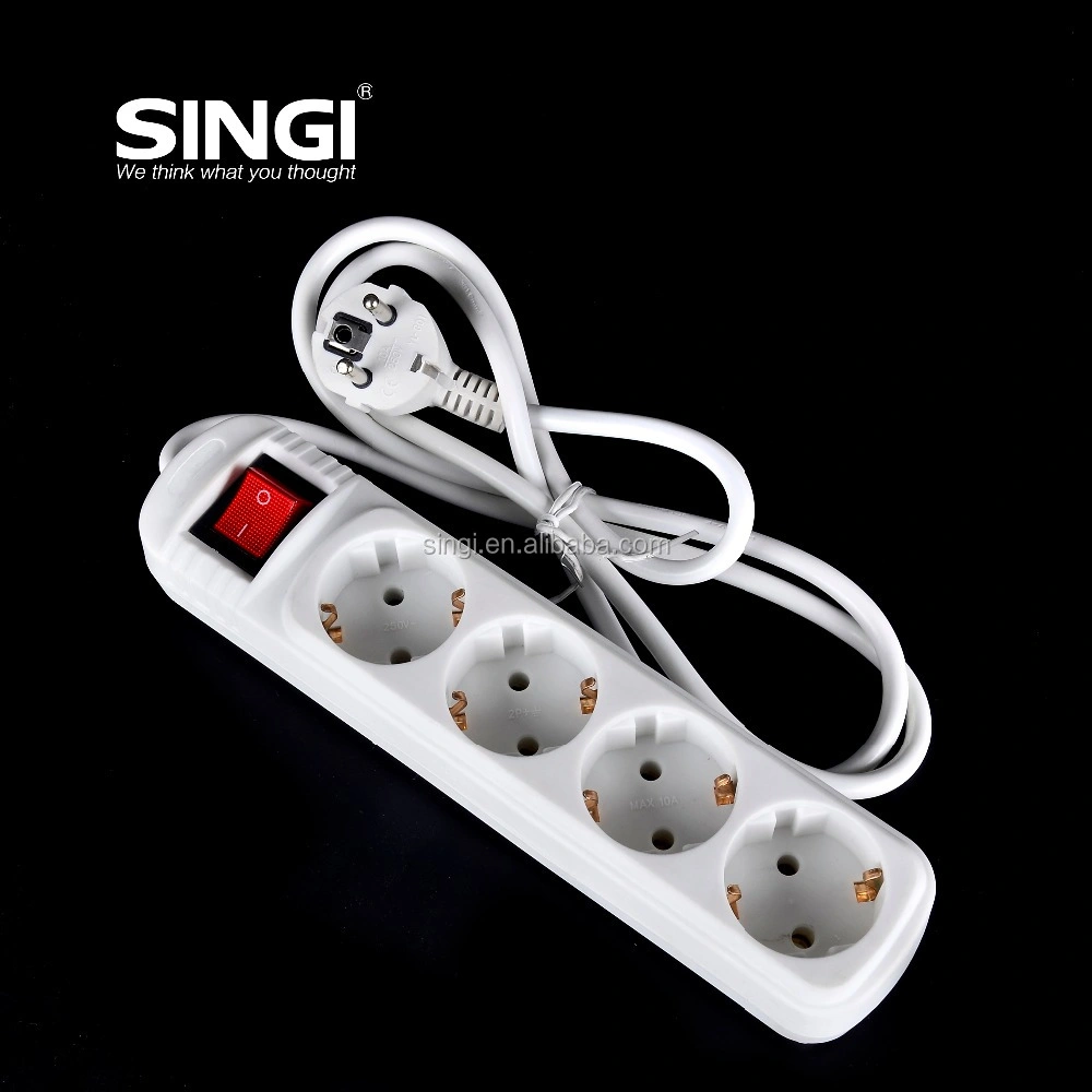 Bestseller Entflammende Retarding 4 Gang Smart Plug Steckdose Deutschland Steckdosenleiste Für Steckeranschluss