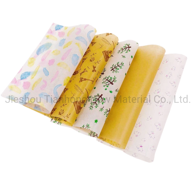 Cheap Price Food Packing Material Jumbo Roll Wax Paper for Cany/Cheese Wrapping