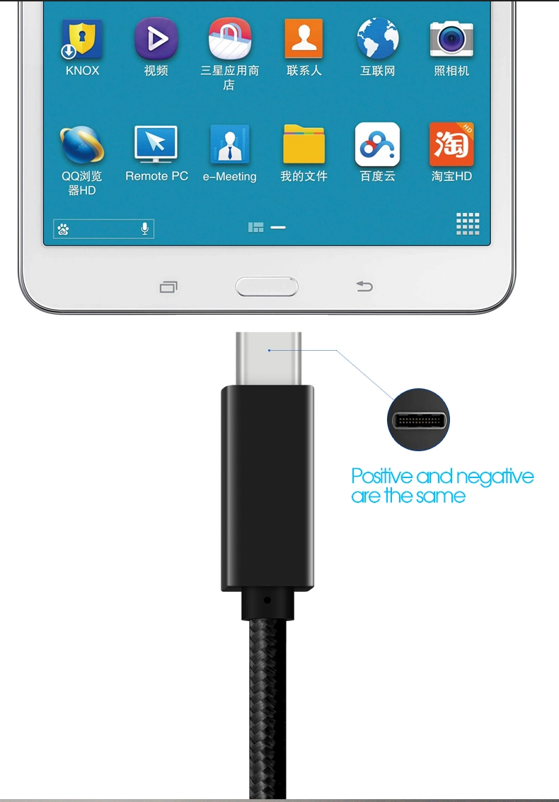 Nuevo USB 3.2 Gen 2 Cable USB tipo C, 5A de soporte de carga rápida de 100W 20Gbps de trasferencia de datos de Audio y Video 4K 60 Hz.