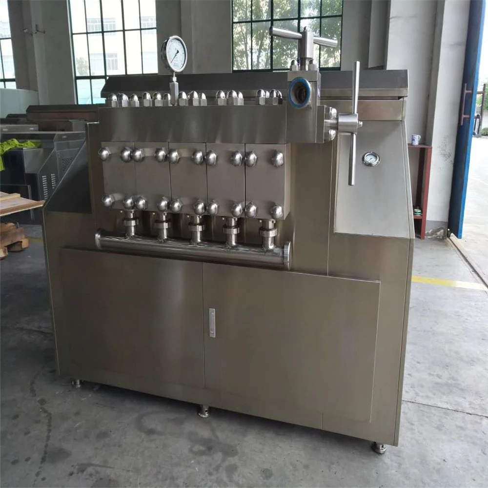 500L-5000L Dairy Milk Processing High Pressure Homogenizer Machine