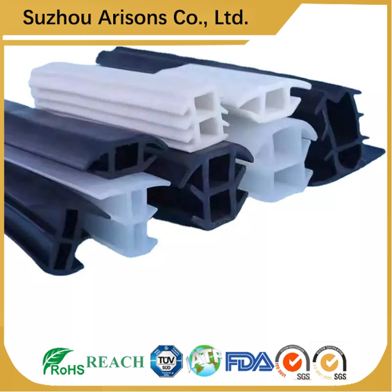 Customize Shape Extrusion Rubber Gasket Silicone Sealing Strip for Solar Photovoltaic Panel