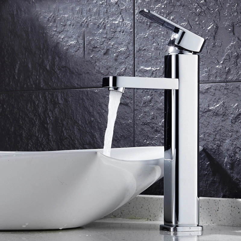 Sanitary Ware Wall Mounted Square Shower Bathtub Mixer (HD4150)