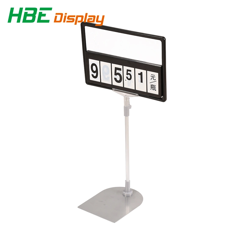 Supermarket Pop A3 A4 Plastic Poster Frame for Promotion