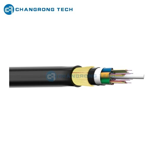 Customized Single-Mode Fiber Changrong Tech China Fibre Underwater ADSS Optical Cable with ISO9001