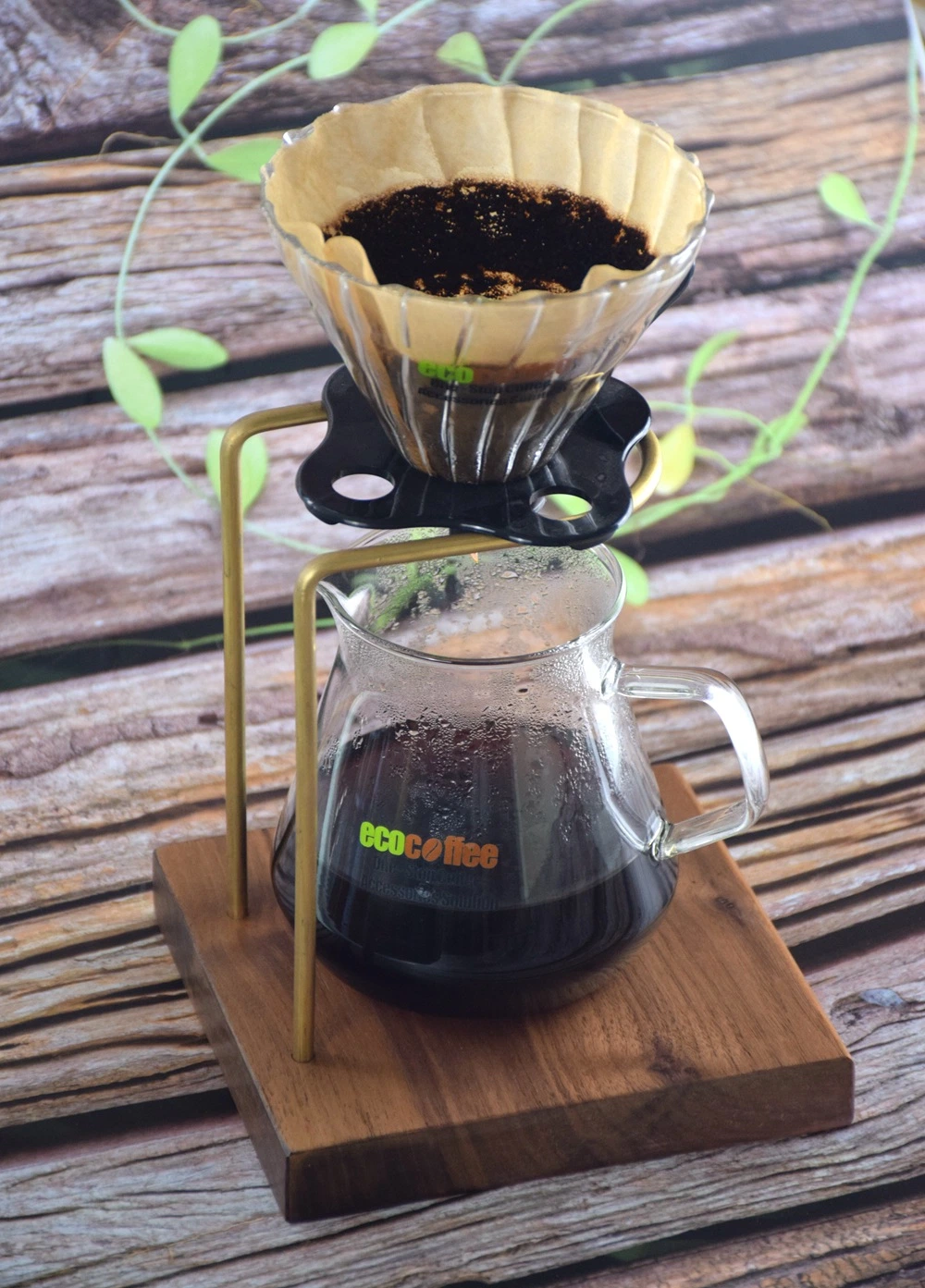 W Ecocoffee горячей продавать V60 кофе Dripper подставка для Бариста скажет аксессуары